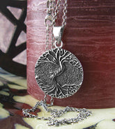 As Above So Below Tree Oxidized Pendant | Woot & Hammy